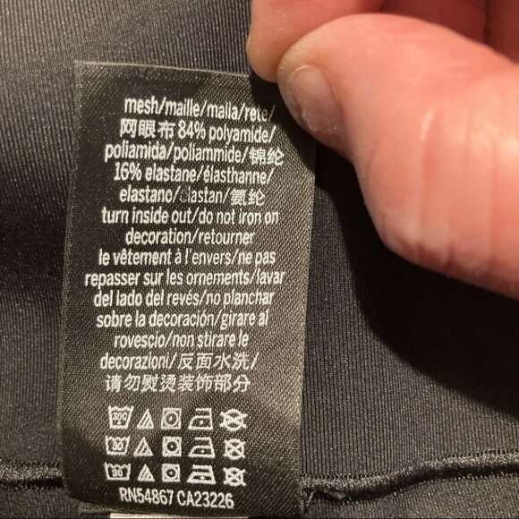 PINK Sz S By Victoria’s Secret High Rise Bonded Multi-Colour Leggings - Picture 7 of 8